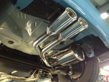 File 12 Toyota アクア マフラー交換 ガレージ日記 車検とカー用品販売ならオートウェーブ 千葉県内8拠点