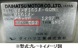 車の色を判別する方法をご存じですか カラーナンバー判別方法のご紹介 知って得する豆知識 車検とカー用品販売ならオートウェーブ 千葉県内8拠点