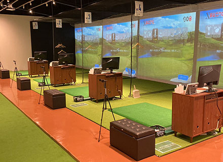 富里店敷地内にインドアゴルフ練習場 ゴルフウェーブがオープン！