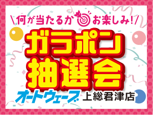 抽選券配布中！《ガラポン抽選会》 6月22日(日)上総君津店にて開催！