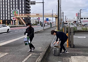 「地域社会貢献活動報告」6月4日～10日全店にて、店舗周辺エリアの清掃活動を実施しました